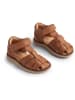Wheat Leren enkelsandalen "Sky" lichtbruin
