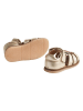 Wheat Leder-Halbsandalen "Hana" in Gold