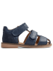 Wheat Skórzane półsandały w kolorze granatowym