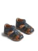 Wheat Leder-Halbsandalen "Robbie" in Dunkelblau