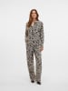 Vero Moda Broek zwart/beige