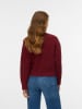 Vero Moda Sweter w kolorze bordowym