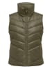 JDY Steppweste in Khaki