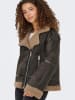 ONLY Kunstleren jas "ONLKendra LIFE BOND OVERSIZJACKET" bruin