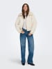 ONLY Teddyfelljacke "ONLKINGSTON" in Creme