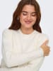 JDY Pullover "Pearl" in Creme