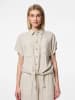 Pieces Blouse "Pia" zandkleurig