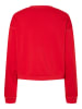 Pieces Sweatshirt "Foya" in Rot