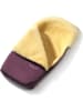 Hofbrucker Lammfell-Fußsack "Polaris" in Aubergine - (L)105 x (B)40 cm