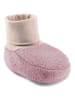 Hofbrucker Wollwalk-Krabbelschuhe "Elias" in Rosa