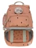 Lässig Rugzak "Happy Prints" oranje - (L)24,5 x (B)15,5 x (H)27 cm