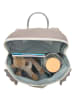 Lässig Rucksack "About Friends" in Grau - (B)20 x (H)24 x (T)9,5 cm