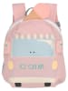 Lässig Rucksack ''Tiny Drivers - Ice Cart'' in Rosa - (B)20 x (H)24 x (T)9,5 cm
