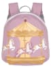 Lässig Rugzak ''Tiny Drivers - Carousel'' lichtroze - (B)20 x (H)24 x (D)9,5 cm