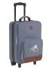 Lässig Kinderkoffer ''Adventure Tractor'' in Blau - (B)29,5 x (H)46 x (T)19,5 cm