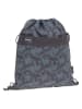 Lässig Sportbeutel "Bold Spots" donkerblauw/grijs - (L)36 x (B)1 x (H)42 cm