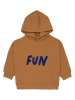 Lässig Hoodie "Little Gang Fun" lichtbruin