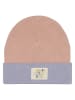 Lässig Beanie in Apricot/ Helllila