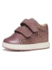 Geox Leder-Sneakers "Biglia" in Lila