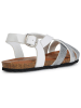 Geox Sandalen "Chilene" in Weiß/ Silber