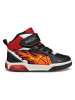 Geox Sneakers "Inek" zwart/rood