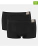 Sloggi 2-delige set: boxershorts''Go Natural" zwart