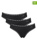 Sloggi 3-delige set: slips"Go Crush" zwart