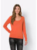 Heine Sweter w kolorze pomarańczowym