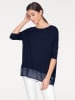Heine Longsleeve donkerblauw