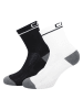 cmp 2er-Set: Socken in Schwarz/ Weiß