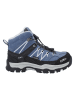 cmp Skórzane buty trekkingowe "Rigel Mid" w kolorze błękitno-czarnym