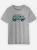 WOOOP Shirt "Blue Van" in Grau