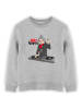 WOOOP Sweatshirt "Beat Hoven" in Grau