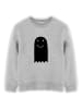 WOOOP Sweatshirt "Boooh" in Grau