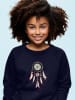 WOOOP Sweatshirt "Dreamcatcher" in Dunkelblau