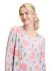 CARTOON Bluse in Hellblau/ Rosa