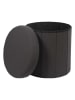 chairs for all Aufbewahrungshocker ''Pills'' in Schwarz - (H)38 x Ø 38 cm