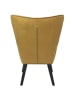 Rétro Chic Fauteuils "Giulia" geel - (B)68 x (H)96 x (D)75 cm