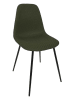 Rétro Chic 4er-Set: Stühle ''Atome'' in Khaki - (B)44 x (H)86 x (T)54 cm