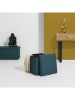 Rétro Chic Aufbewahrungshocker "Atome" in Petrol - (B)38 x (H)38 x (T)38 cm