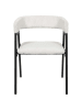 THE HOME DECO FACTORY 2-delige set: fauteuils "Scott" crème - (B)51,5 x (H)71,5 x (D)50,5 cm