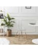 THE HOME DECO FACTORY 2er-Set: Esszimmerstühle "Scandinave" in Transparent - (B)46 x (H)85 x (T)56 cm