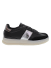 U.S. Polo Assn. Sneakers zwart/zilverkleurig