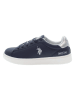 U.S. Polo Assn. Sneakers donkerblauw/zilverkleurig
