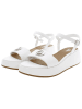 U.S. Polo Assn. Sleehaksandalen wit