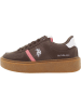 U.S. Polo Assn. Sneakersy w kolorze biało-brązowym