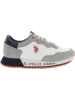 U.S. Polo Assn. Sneakers wit/grijs