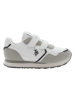 U.S. Polo Assn. Sneakers wit/grijs/zwart
