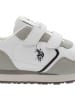U.S. Polo Assn. Sneakers wit/grijs/zwart