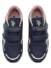 U.S. Polo Assn. Sneakers donkerblauw/lichtroze